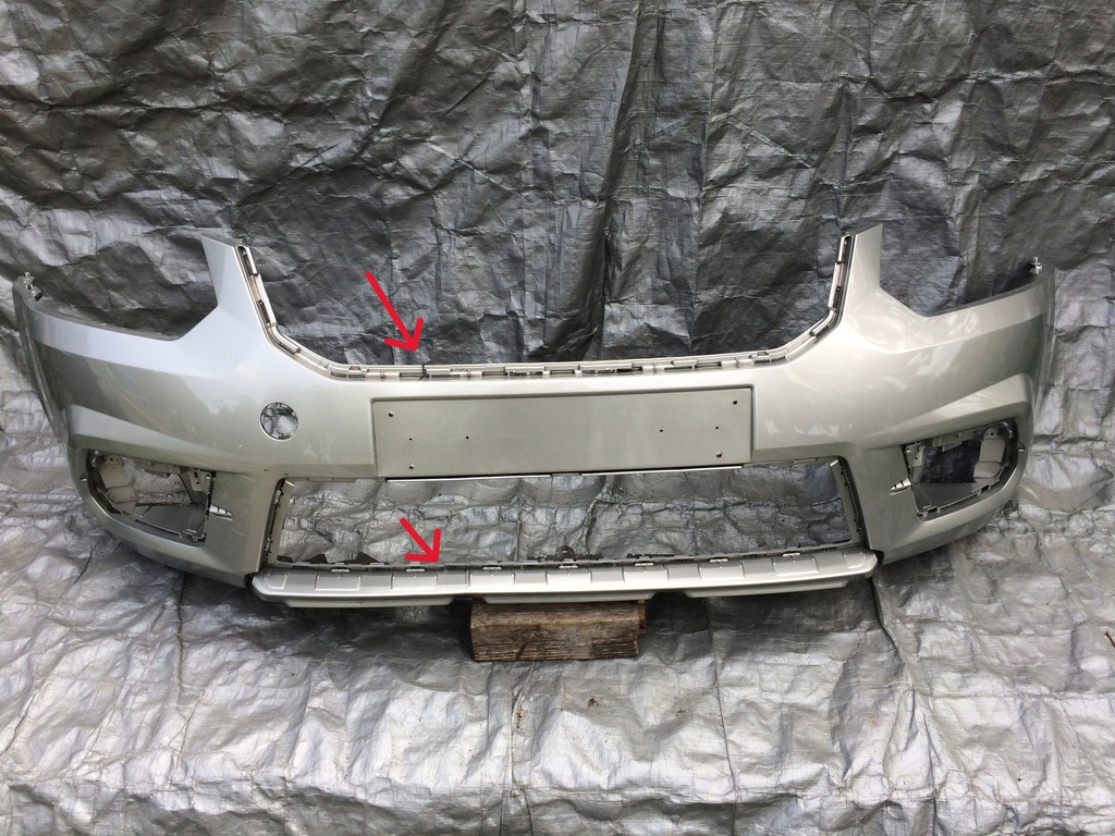 фото №8, Skoda yeti lift бампер перед передній 5l0807221k