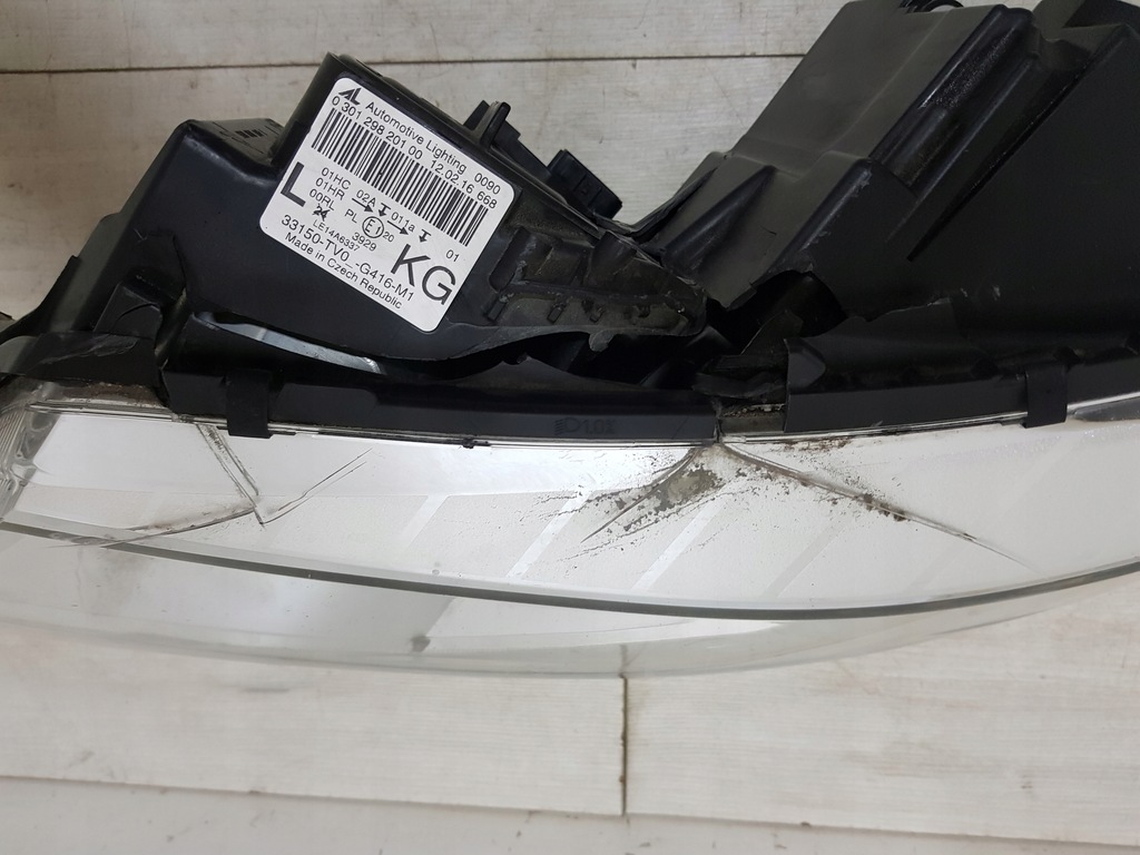 фото №8, Лампа передняя левая линза lift eu honda civic 9 ix 14-16 lift