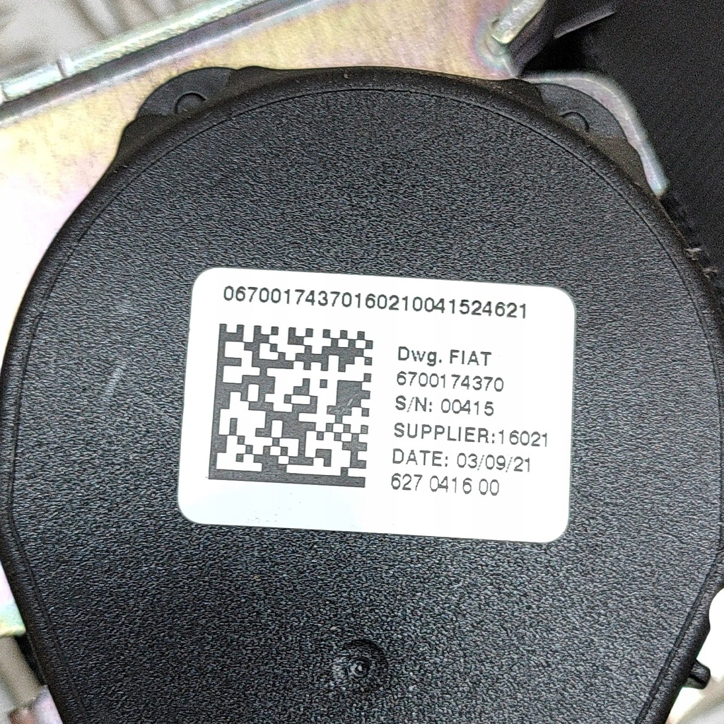 фото №7, Maserati ghibli 2022 левая сторона pas безопасности сиденье заднего