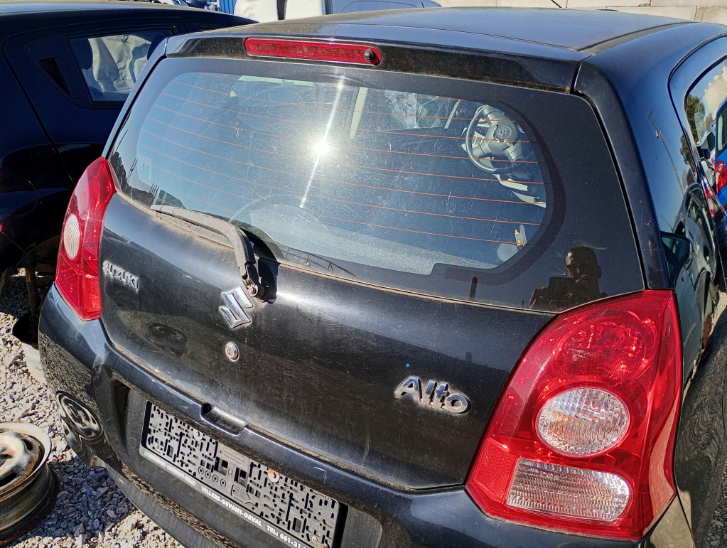 фото №1, Suzuki alto крышка багажника задняя задняя комплектная цвет zam