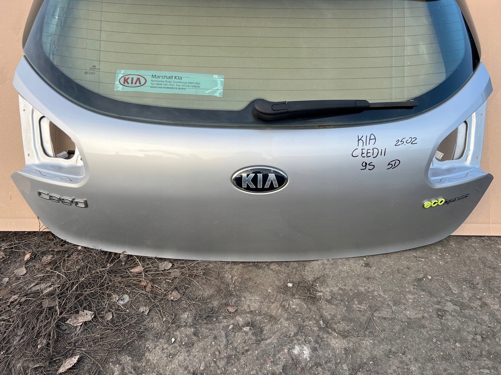 фото №6, Kia ceed ii hb 5d кришка багажника задня кришка багажника 9s