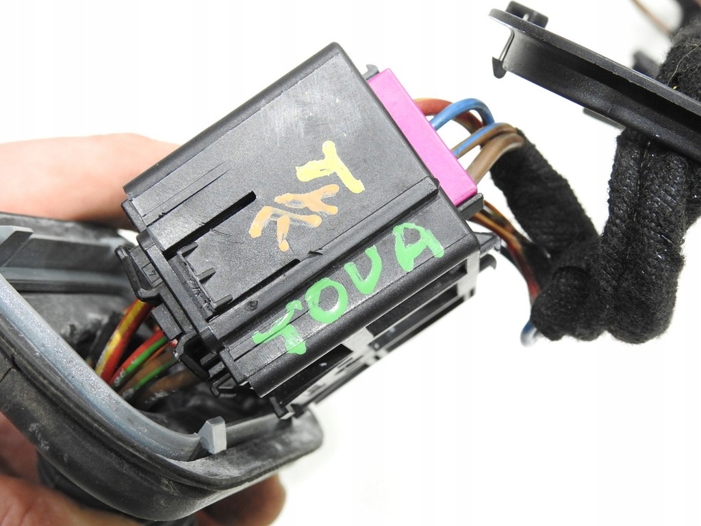 фото №6, Джгут електропроводка двері задня vw touareg i