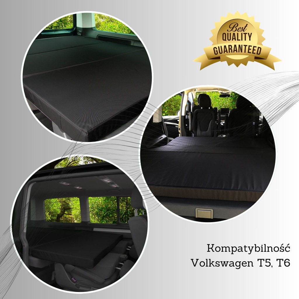 фото №16, Матрас do автомобиля vw multivan t5 t6 california beach пена жёсткая 200x150x8