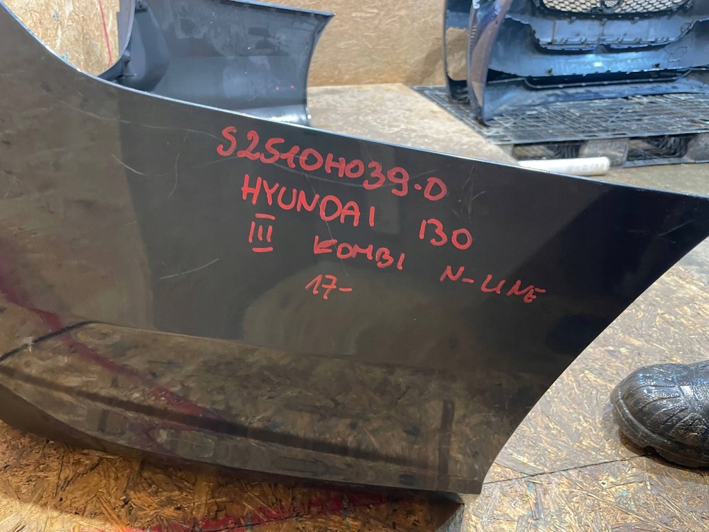 фото №11, Hyundai i30 i-30 iii 3 17-20 kombi бампер задняя задний