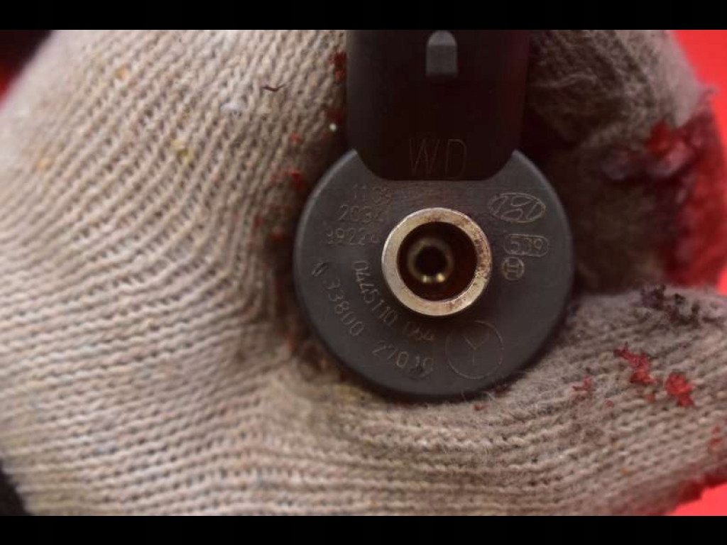 фото №11, Інжектор форсунка test 33800-27010 0445110064 kia carens ii 2.0 crdi 111km