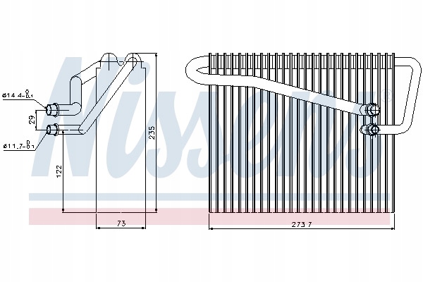 фото №8, Испаритель кондиционера nissens 92301 pl dystrybucja