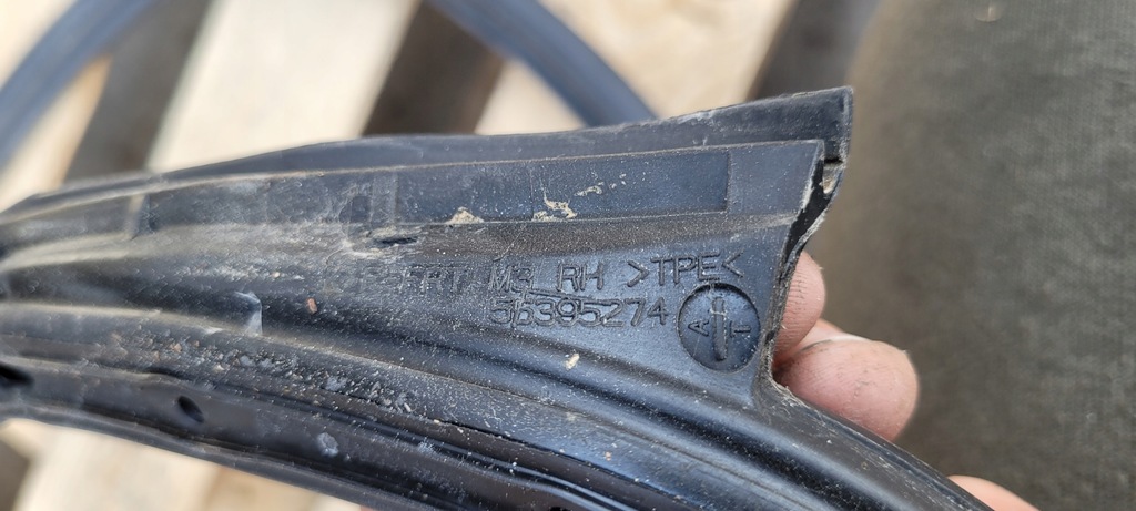 фото №12, Jeep wrangler jk прокладка внутренняя дверь левая 2d 3d