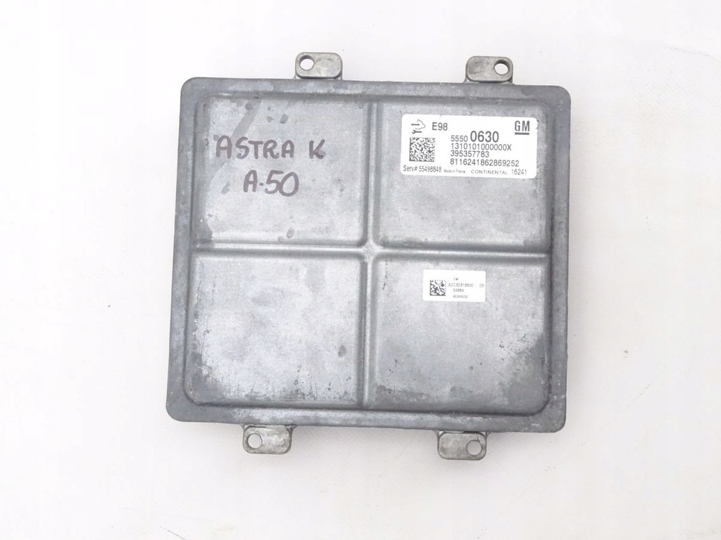 фото №10, Opel astra k 15-19 1.6 cdti бортовой компьютер двигателя набор стартовый 55500630
