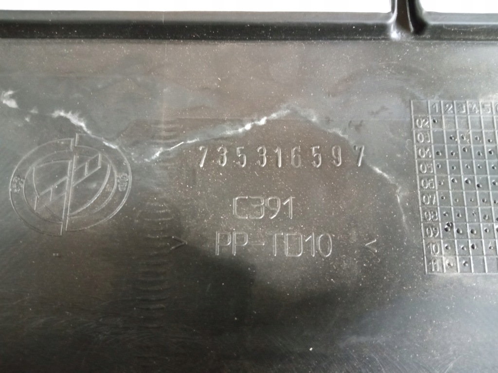 фото №8, Бампер перед fiat panda противотуманные фары 735357171