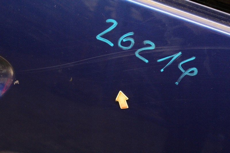 фото №5, Дверь правое задняя задние niebieskie mitsubishi colt 6 vi z30 5d lift 08-13