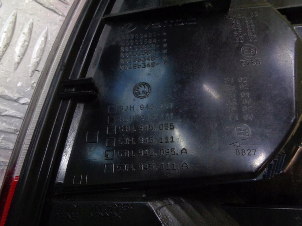 фото №7, Лампа ліва задня задня skoda rapid lift 5jh