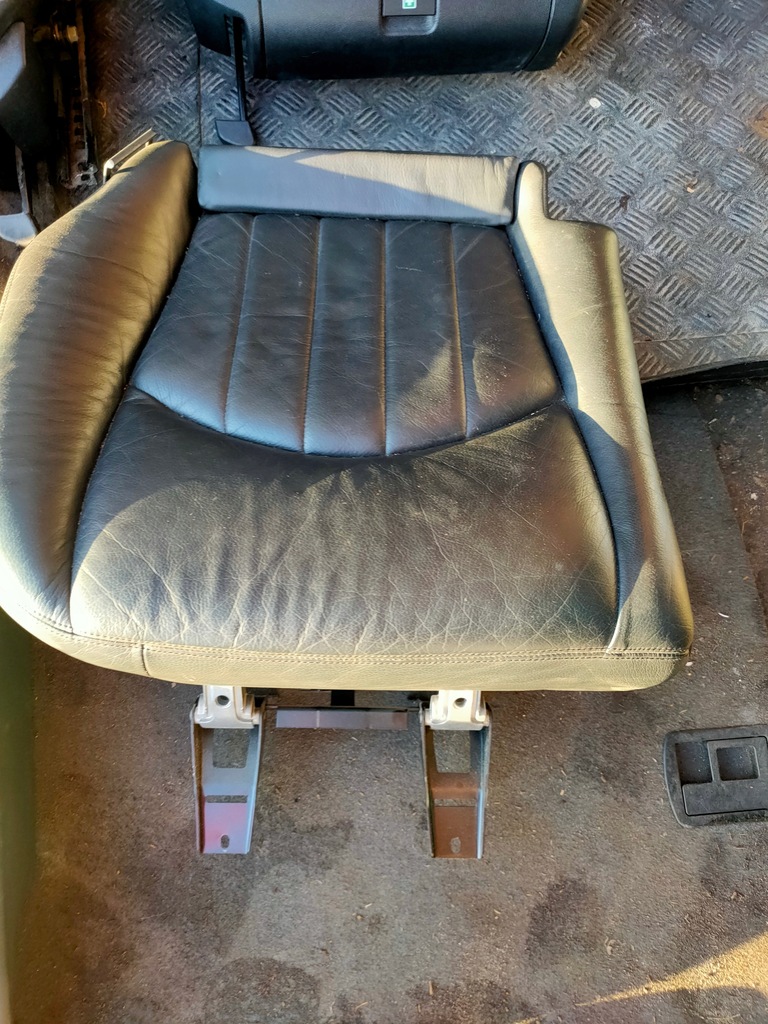 фото №9, Сидіння салон mercedes w211 шкіра чорні комплект