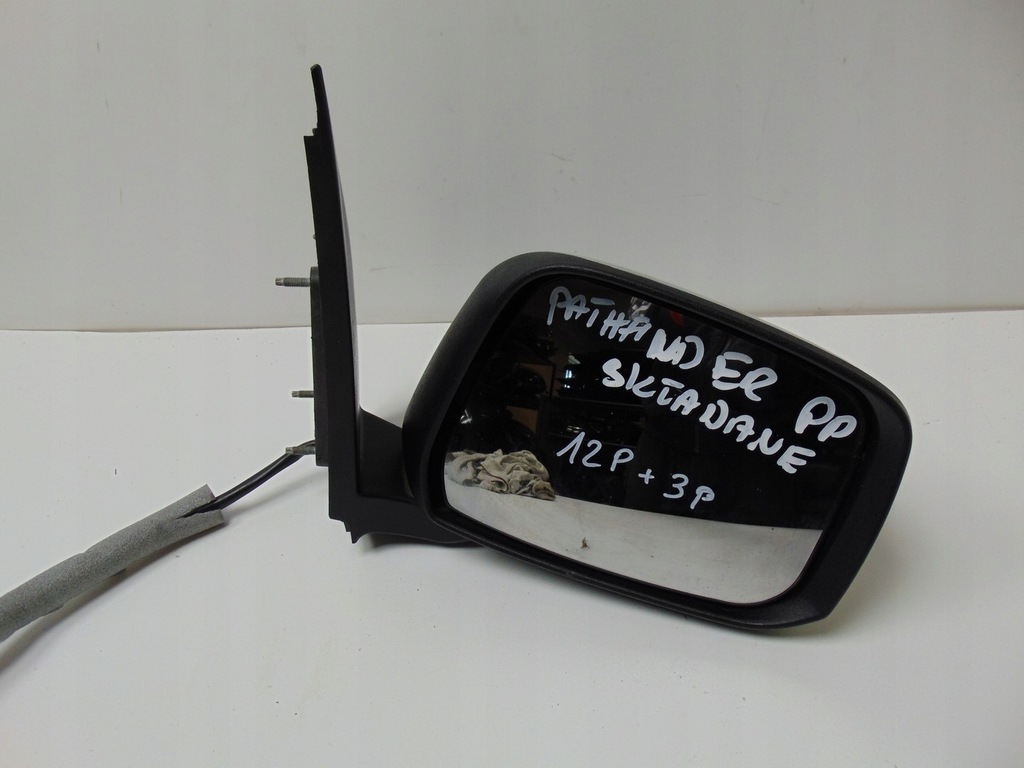 фото №8, Зеркало правое nissan pathfinder r51 navara d40 lift хром 15 pin europa
