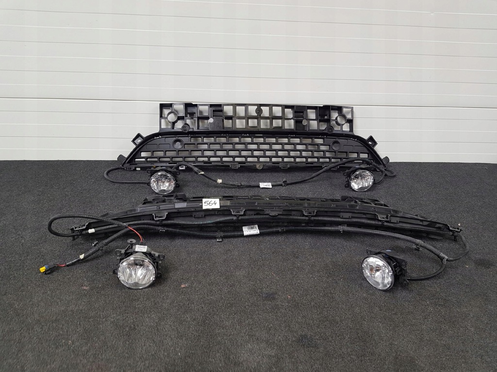 фото №1, Протитуманні фари електропроводка решітка renault master iv