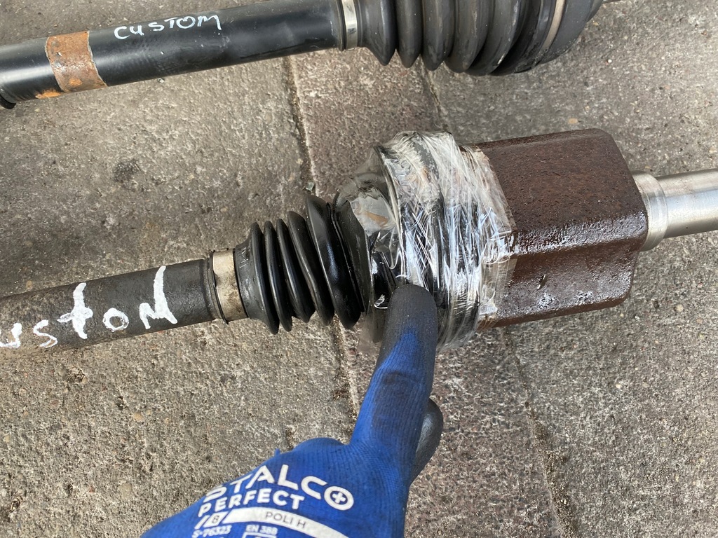 фото №6, Ford transit custom 2.2 tdci приводной вал левая короткий 15r механическая коробка передач