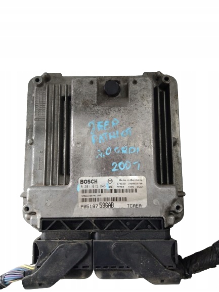 фото №1, Jeep patriot бортовой компьютер 0281013845 p05187596ab