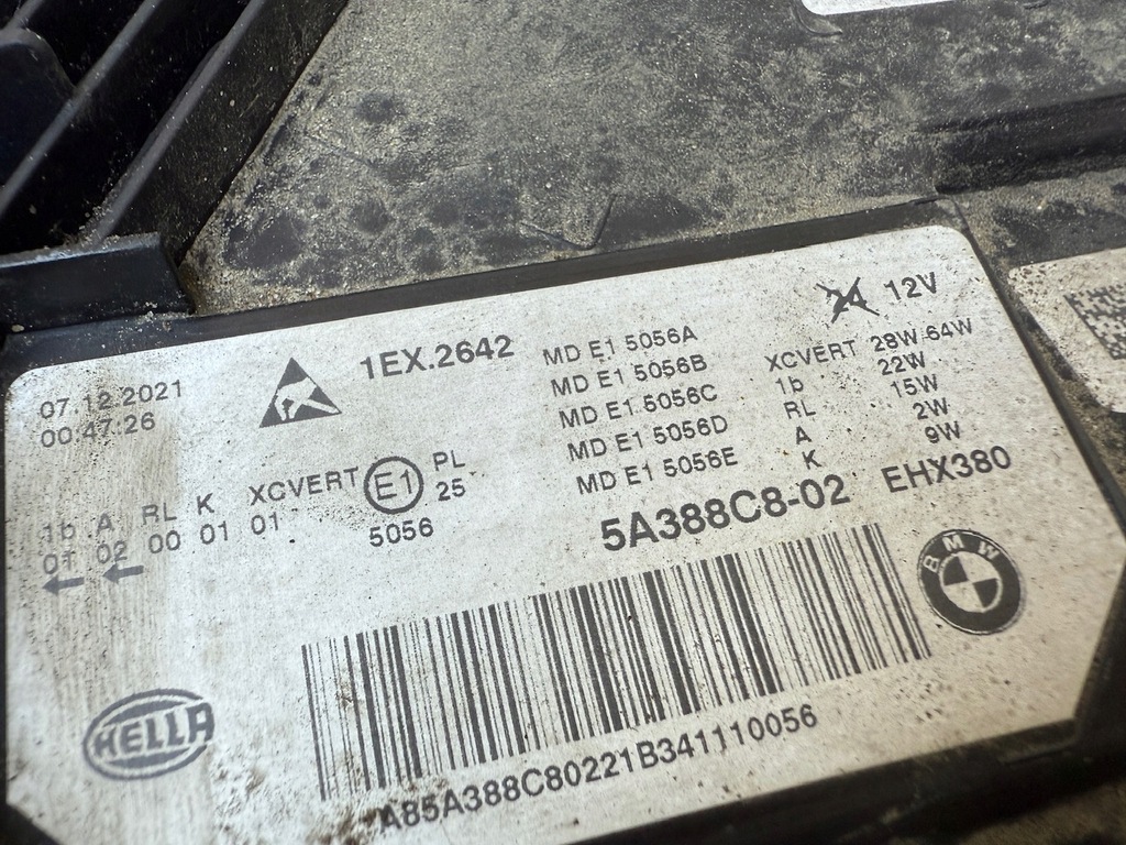 фото №11, Лампи лампа bmw 5 g30 g31 lci lift адаптивний led повний 5a388c7 5a388c8