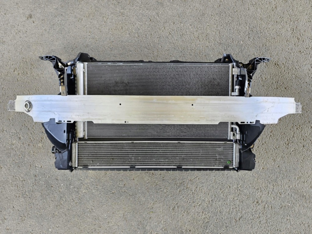 фото №11, Комплект радиатор вентиляторы pas передний усилитель балка audi rs6 c8 4k