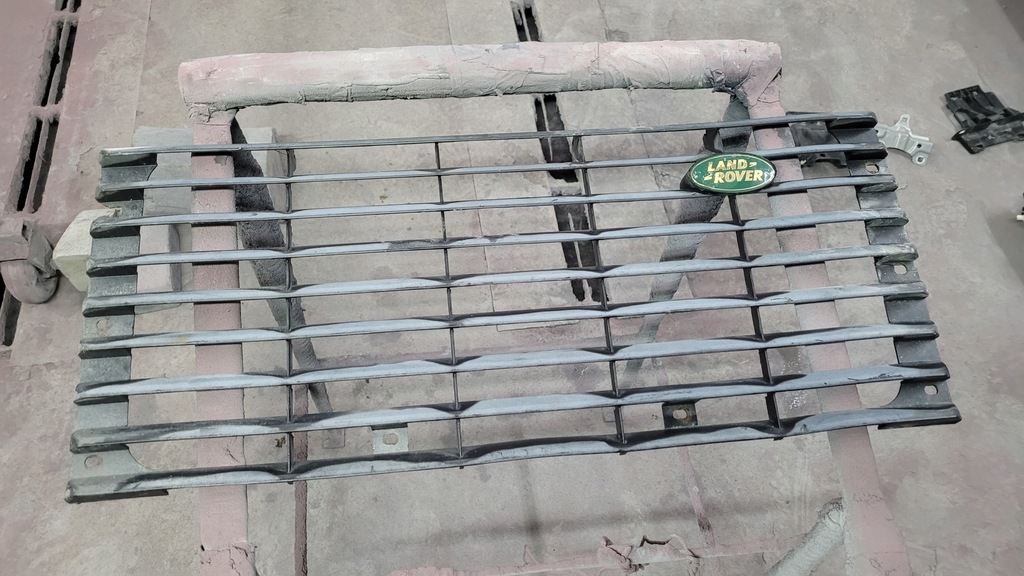 фото №1, Решётка радиатора решётка радиатора решётка land rover defender 07-