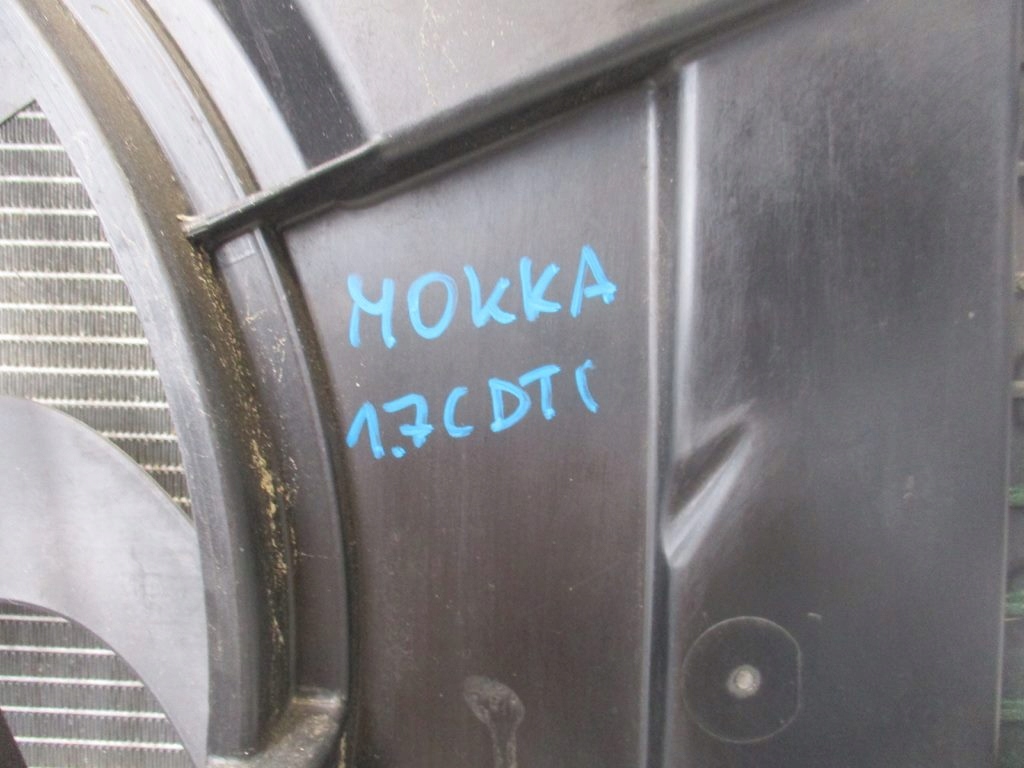 фото №5, Радиатор wody кондиционера вентилятор комплект opel mokka 1.7 cdti