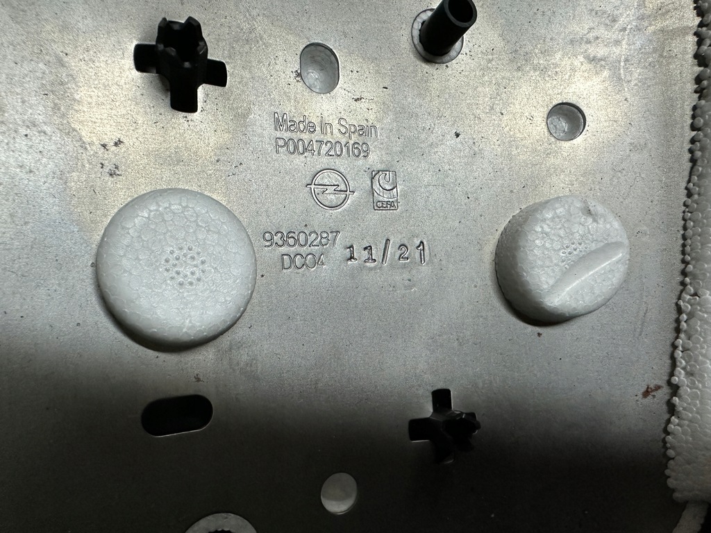 фото №6, Opel mokka b ii защита колонки замка зажигания