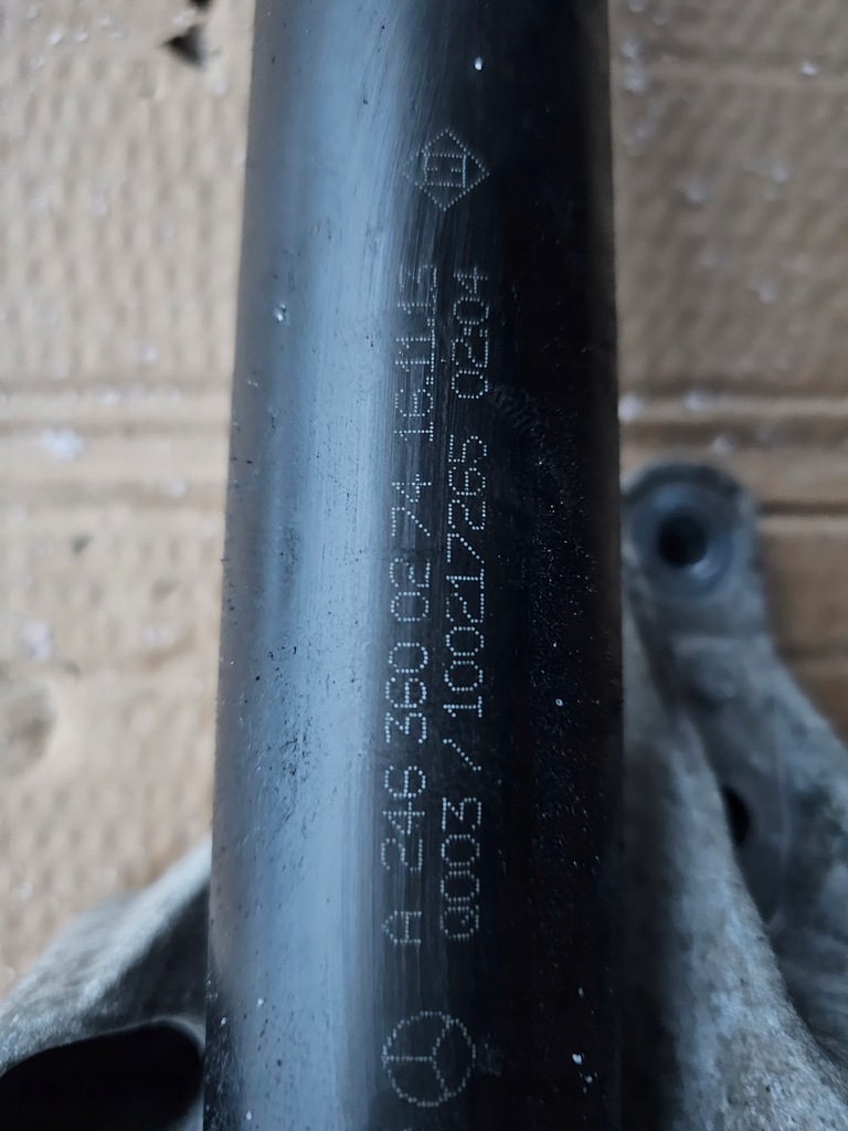 фото №7, Приводной вал правая длинная mercedes a-klasa w176 w246 c117 cla 1.5 cdi механическая коробка передач