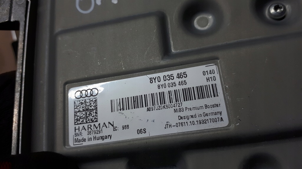 фото №9, A4 b9 lift підсилювач bang olufsen 8y0035465