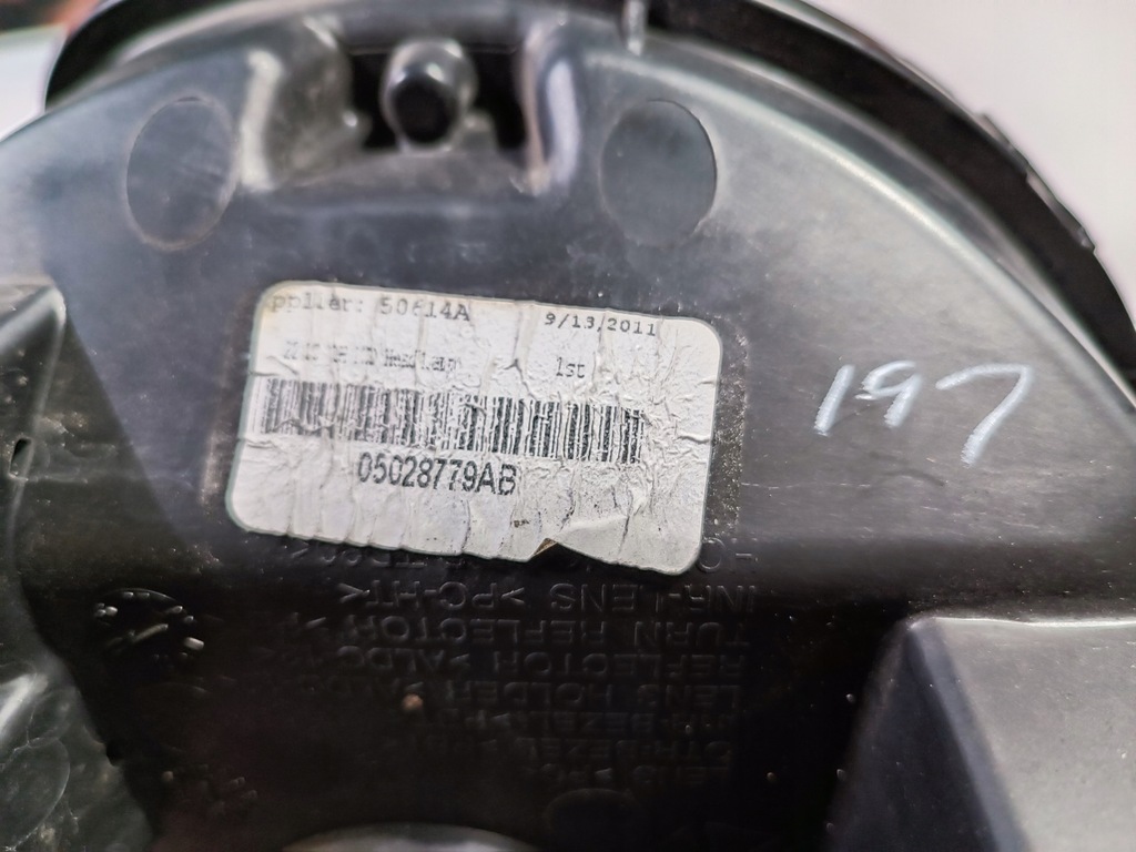 фото №10, Лампа перед левая ксенон dodge challenger 2008-2014