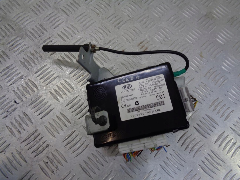 фото №1, Модуль блок керування комфорту bcm assy kia ceed 2 ii 2012- 95400-a2012 c01