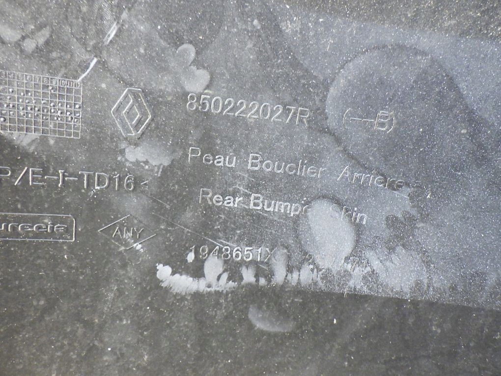 фото №8, Dacia duster 2 ii 17- бампер задній