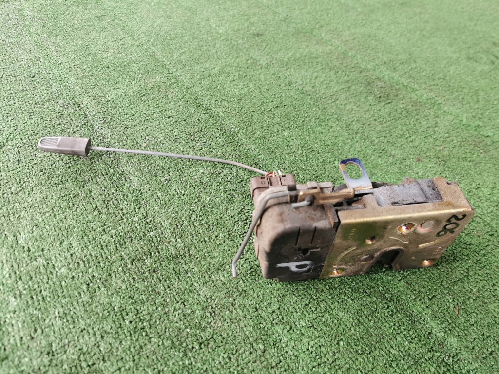 фото №1, Peugeot 206 оригінальний замок двері правий перед 3d