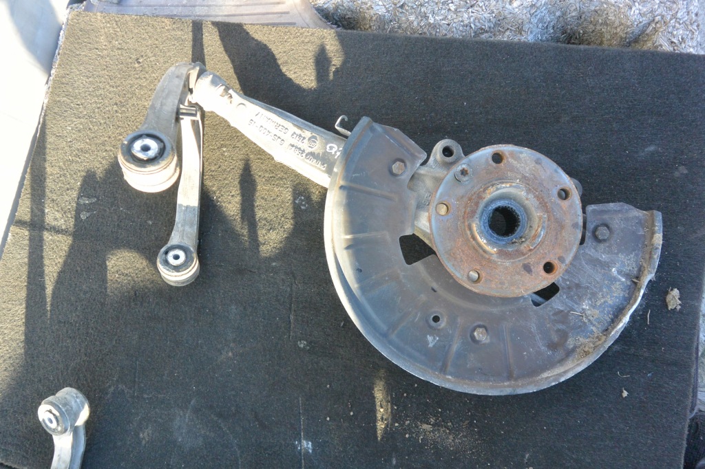 фото №10, Поворотный кулак перед правая левая audi q7 4l vw touareg 7l