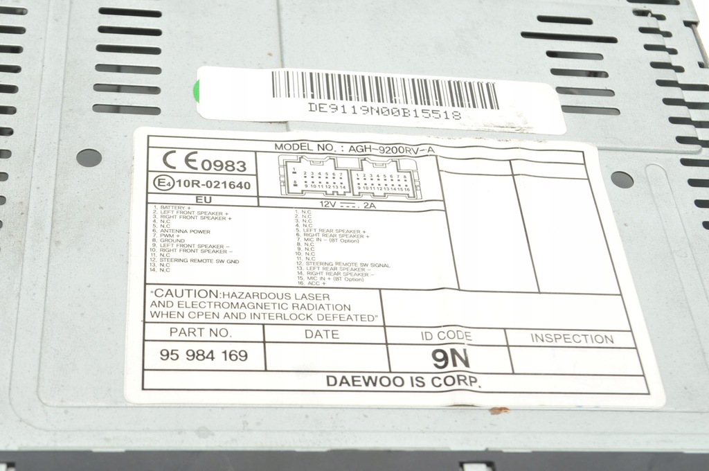 фото №2, Chevrolet epica ii радио 95984169