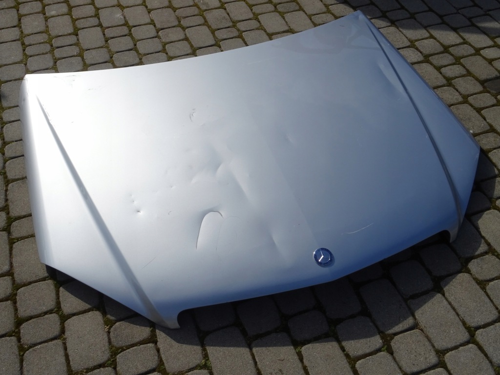 фото №1, Mercedes c-klasa w204 07-10 капот оригінал срібляста