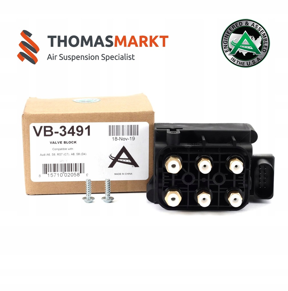 фото №9, Клапан электропроводка пневматической audi