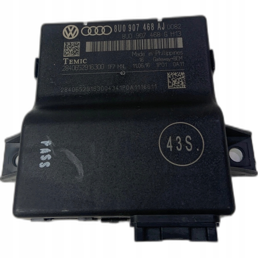 фото №1, Блок управления модуль шлюз audi a1 8x aj