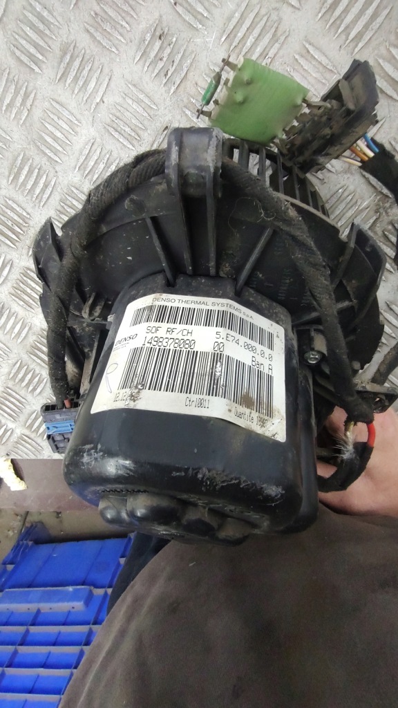 фото №7, Вентилятор повітродувка обдув citroen jumpy expert scudo ii 1498378080 07-16