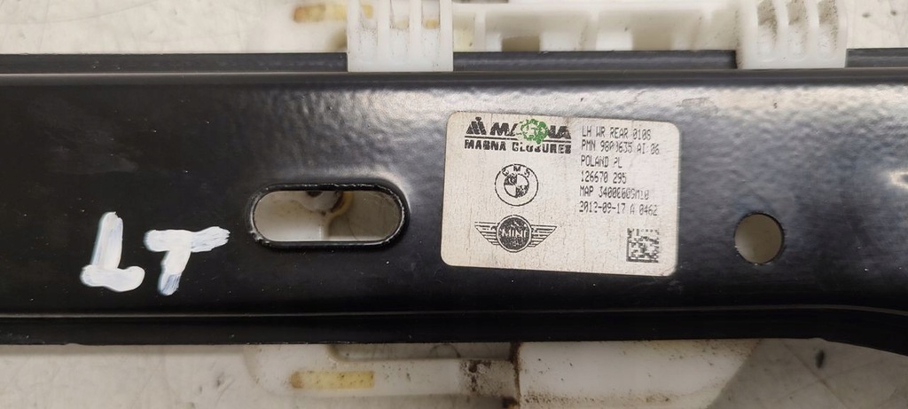 фото №2, Подъемник стекло левый задняя mini cooper r60 countryman 2,0d