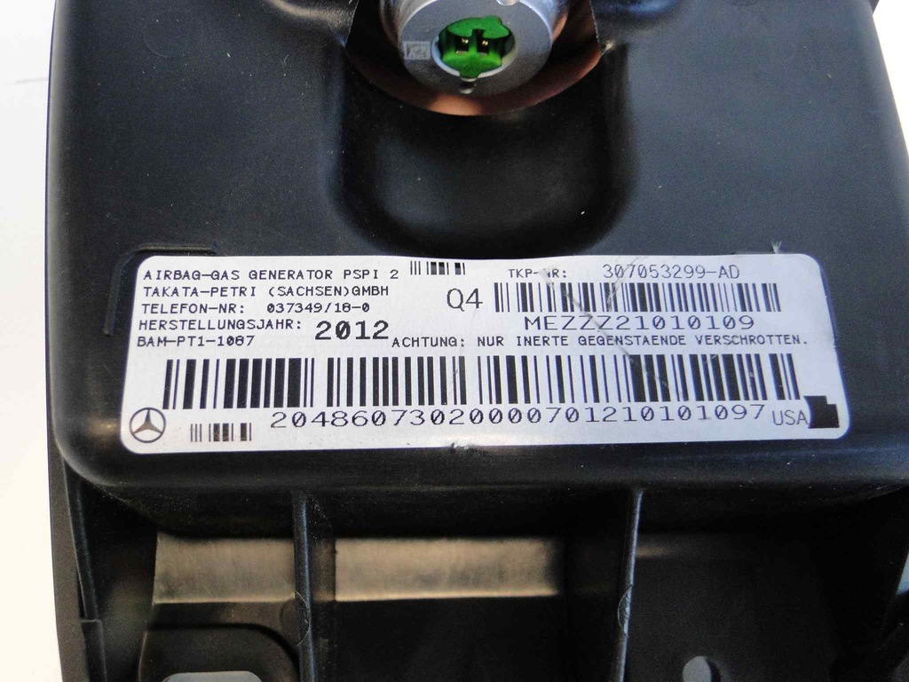 фото №6, Mercedes sl r231 231 подушка пассажира w консоль