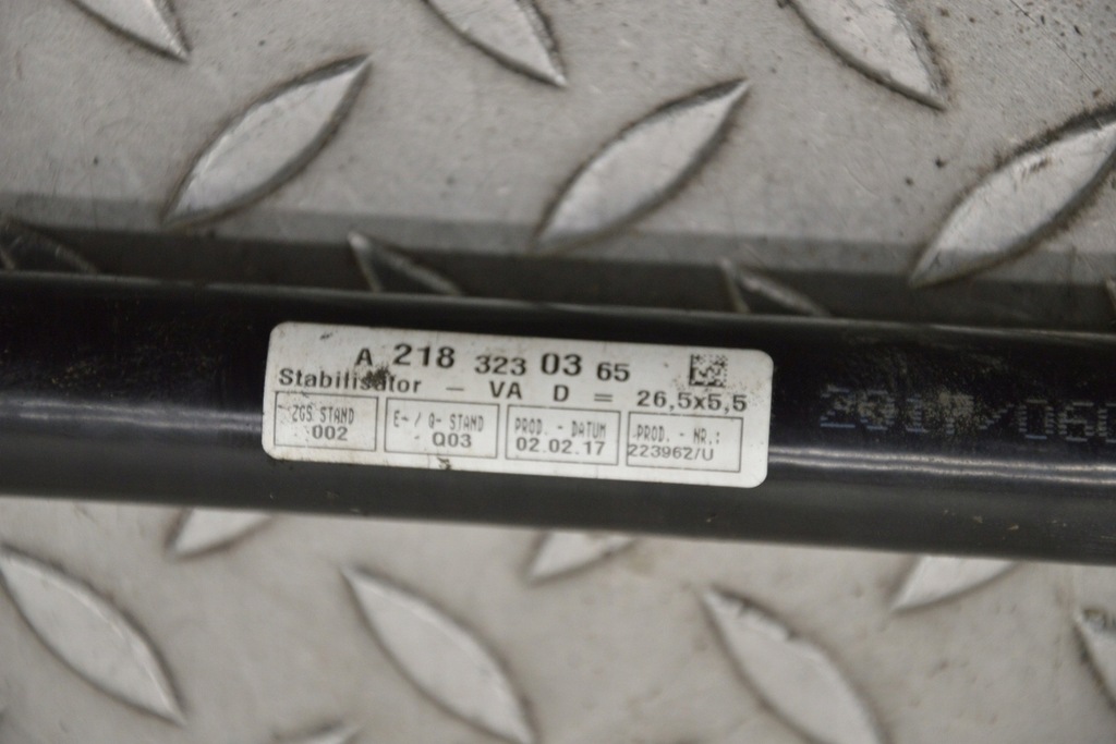 фото №6, Mercedes c218 передний стабилизатор кренa cls220d 2017 rhd