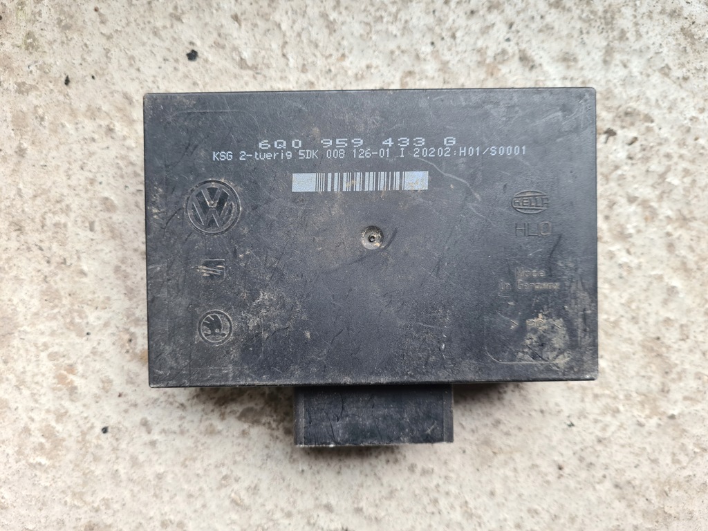 фото №1, Модуль комфорту volkswagen оригінальний номер 6q0959433g