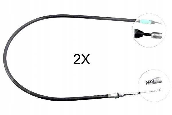 фото №1, A.b.s. трос гальма ручного smart roadster 03-05