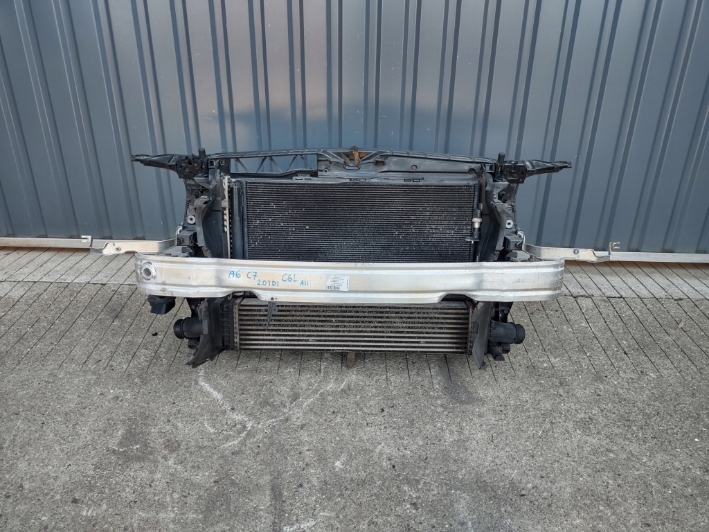 фото №1, Pas передний радиатор балка вентиляторы модуль audi a6 c7 4g 2.0tdi cgl cjc