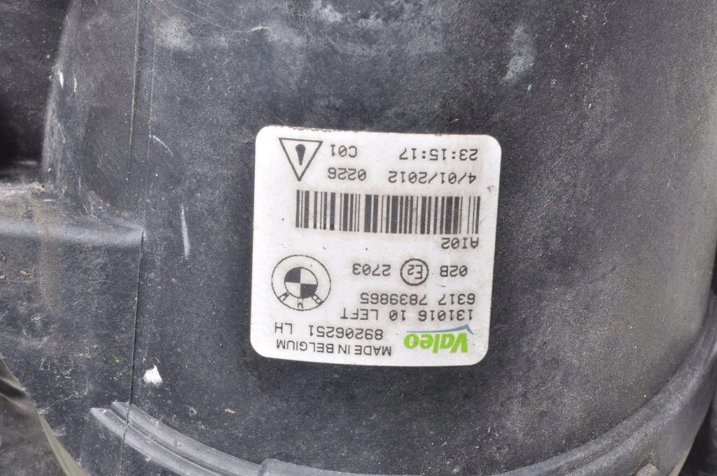 Bmw e92 e93 f07 f10 f11 противотуманная фара левый 7839865 в Украине