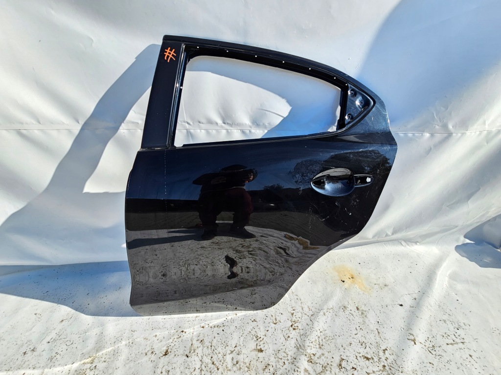 фото №2, Дверь mazda 2 ii 2014 - dj левый задняя задние