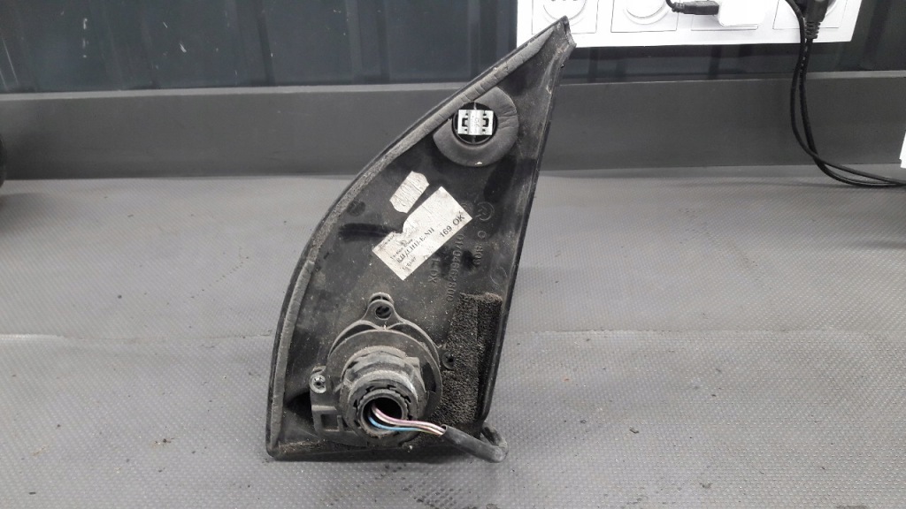 фото №3, Дзеркало праве fiat panda ii 3pin чорні