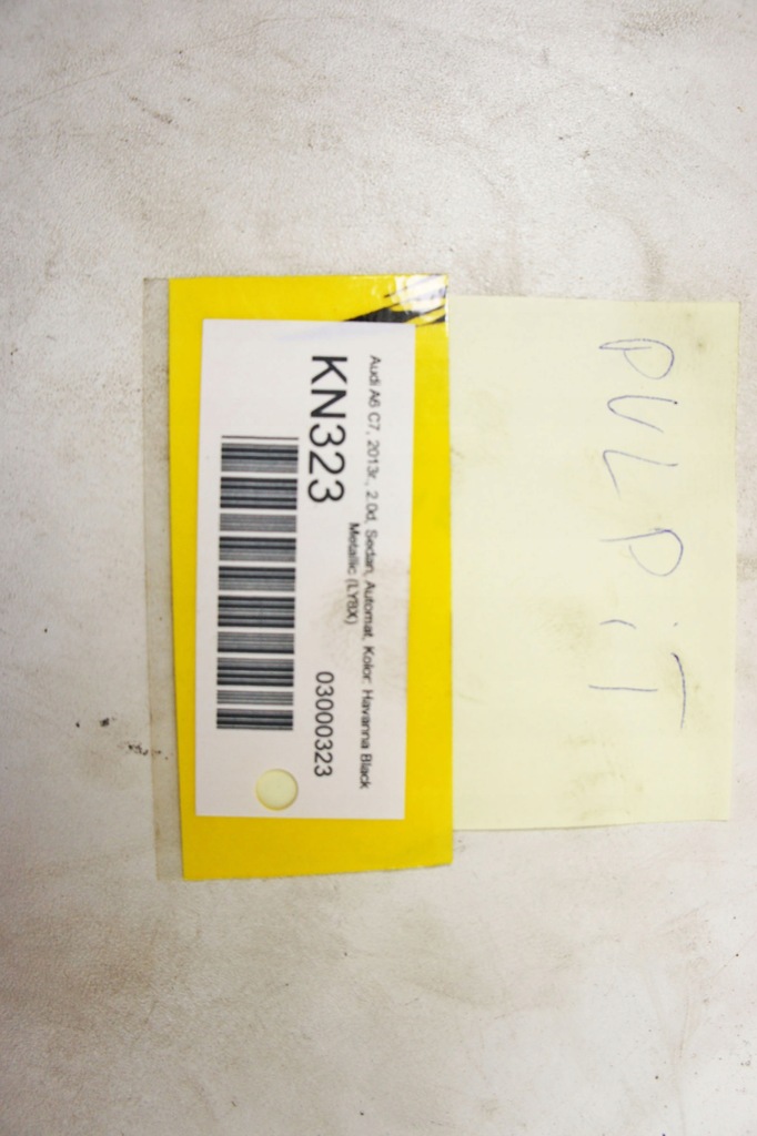 фото №9, Kn323 audi a6 c7 ^ приборная панель приборная панель pulpit консоль