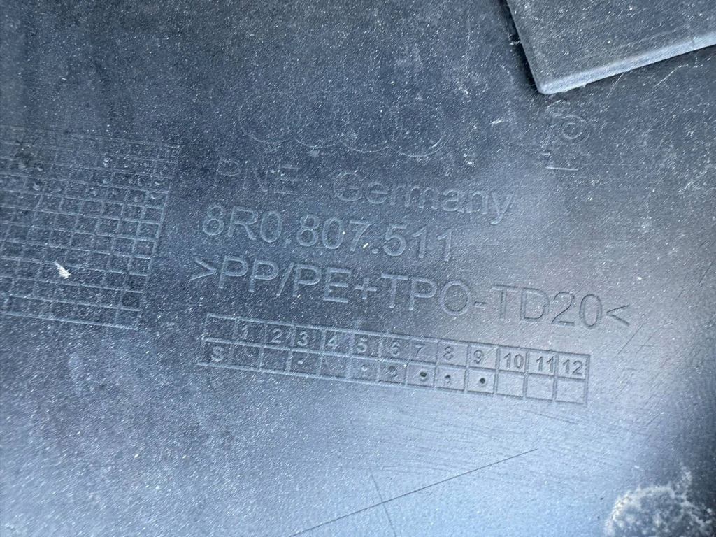 фото №10, Audi q5 8r бампер задняя задний 8r0807511