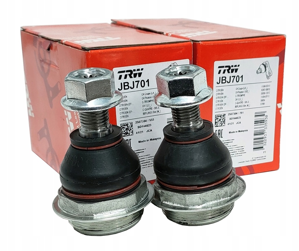 фото №1, Trw 2x шаровая опора рычага - peugeot partner 307