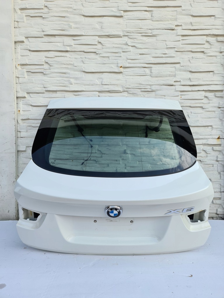 фото №1, X6 e71 кришка багажника задня задня білий a300